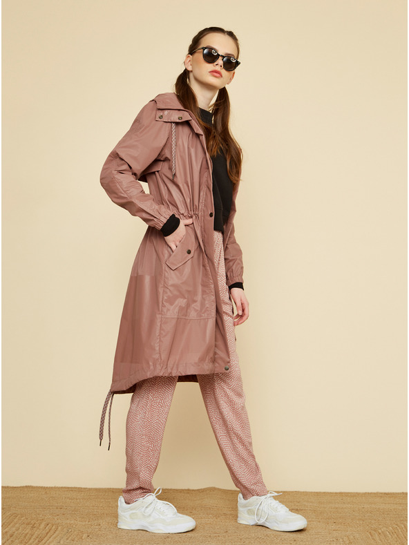 ZOOT.lab Parka metalică maro pentru femei ZOOT.lab Hayley