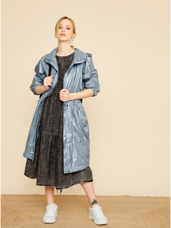 ZOOT.lab Parka metalică gri pentru femei ZOOT.lab Hayley