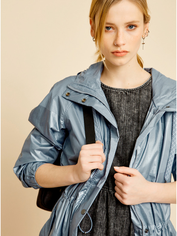 ZOOT.lab Parka metalică gri pentru femei ZOOT.lab Hayley