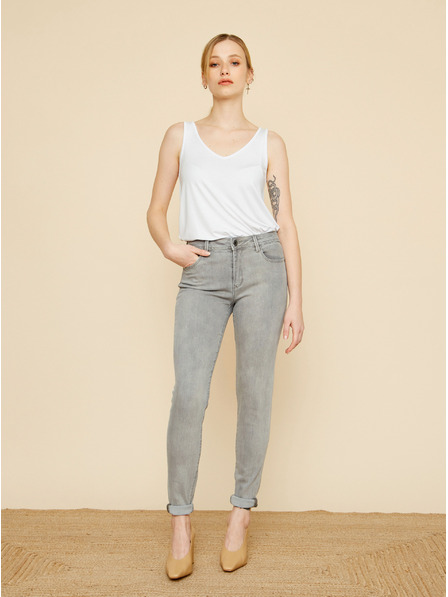 ZOOT.lab Blugi skinny fit gri ZOOT.lab Pippa