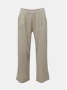 ZOOT.lab Pantaloni culottes bej cu dungi ZOOT.lab Anika
