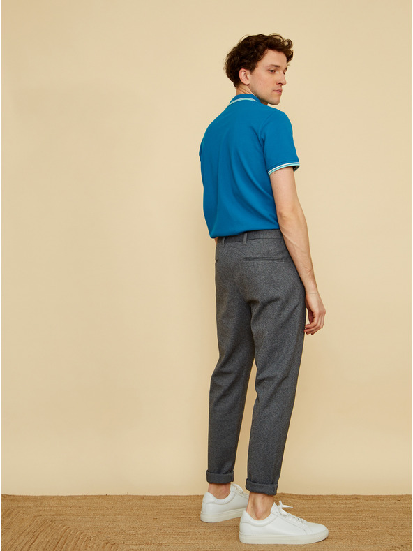 ZOOT.lab Tricou polo albastru pentru bărbați ZOOT.lab Robert