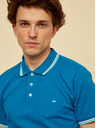 ZOOT.lab Tricou polo albastru pentru bărbați ZOOT.lab Robert