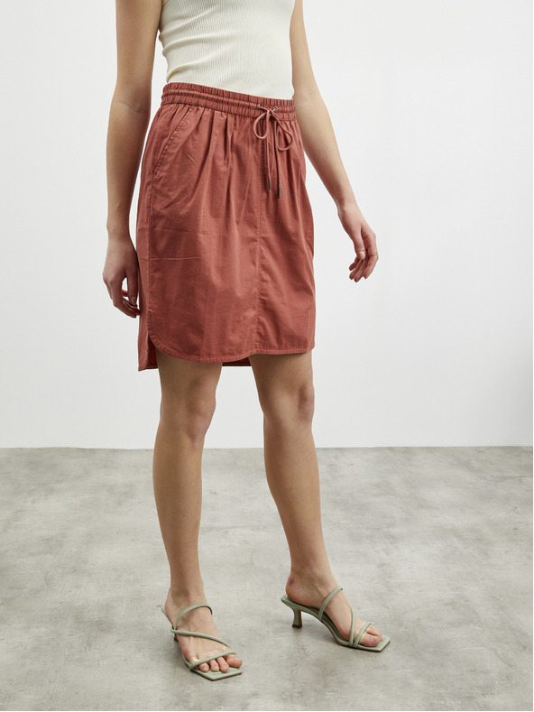 ZOOT.lab Fustă cărămiziu cu buzunare ZOOT.lab Otelia