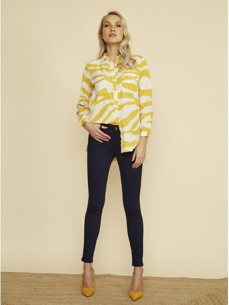 ZOOT.lab Pantaloni skinny fit albastru închis pentru femei ZOOT.lab Anna 2