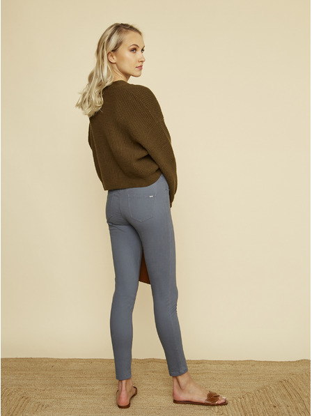 ZOOT.lab Pantaloni skinny fit gri pentru femei ZOOT.lab Anna 2
