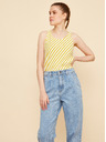 ZOOT.lab Tricou cu dungi albe și galbene pentru femei ZOOT.lab Joelle