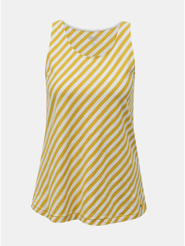 ZOOT.lab Tricou cu dungi albe și galbene pentru femei ZOOT.lab Joelle