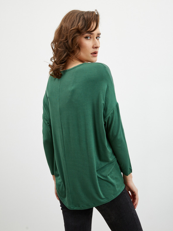 ZOOT.lab Tricou verde imprimat pentru femei ZOOT.lab Rozy