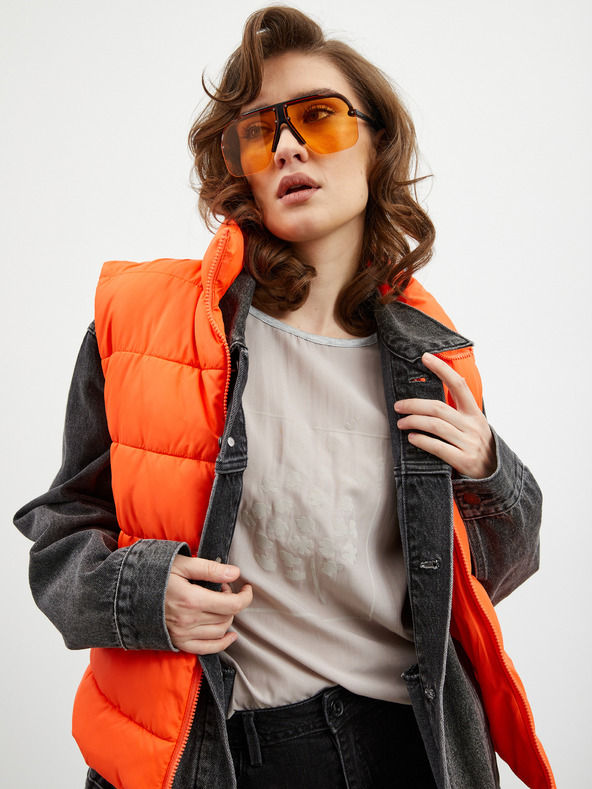 ZOOT.lab Tricou gri deschis cu imprimeu pentru femei ZOOT.lab Rozy