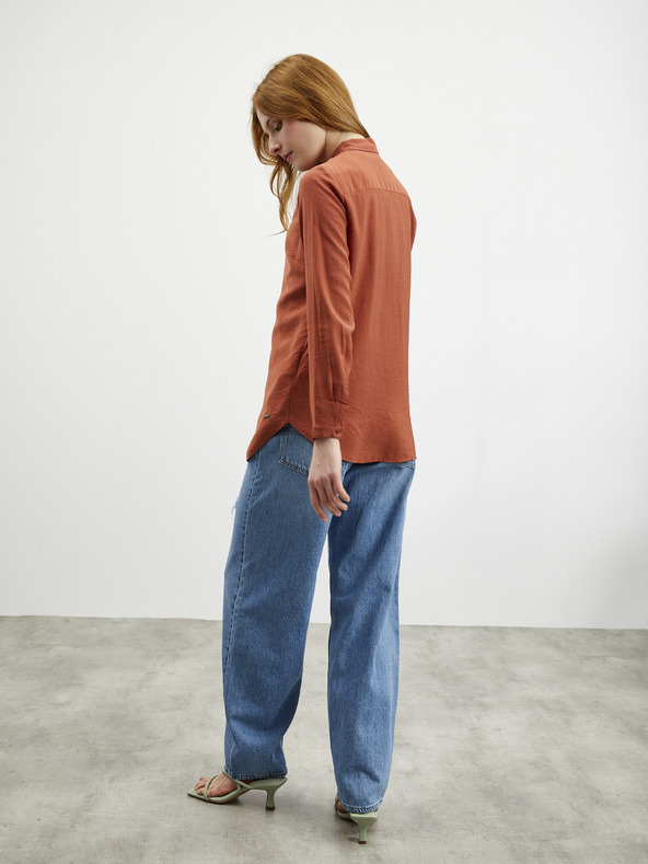 ZOOT.lab Cămașă ZOOT.lab Selene cărămiziu pentru femei