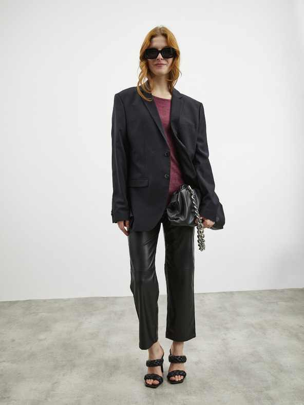 ZOOT.lab Tricou tricotat pentru femei ZOOT.lab Aria burgundy