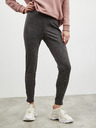 ZOOT.lab Jambiere pentru femei ZOOT.lab Calista gri închis cu fermoar tan slim fit