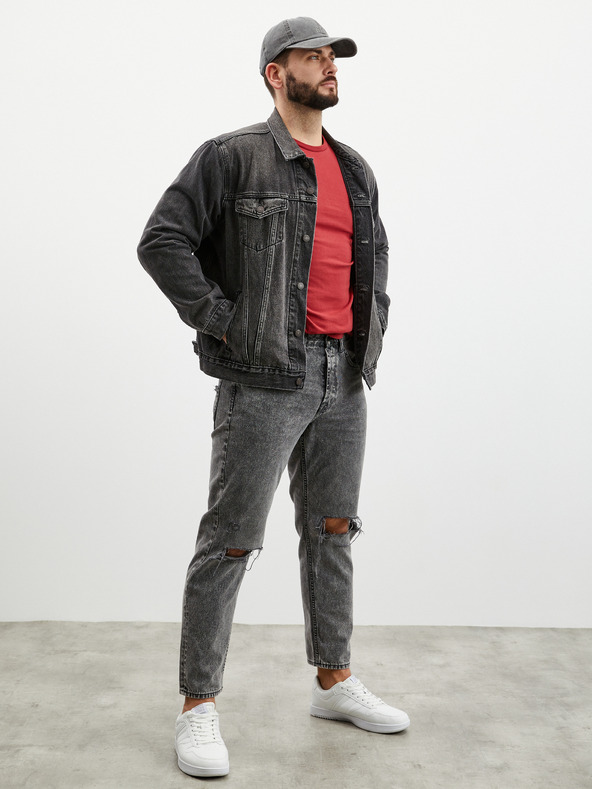 ZOOT.lab Tricou roșu cu mânecă lungă pentru bărbați ZOOT.lab