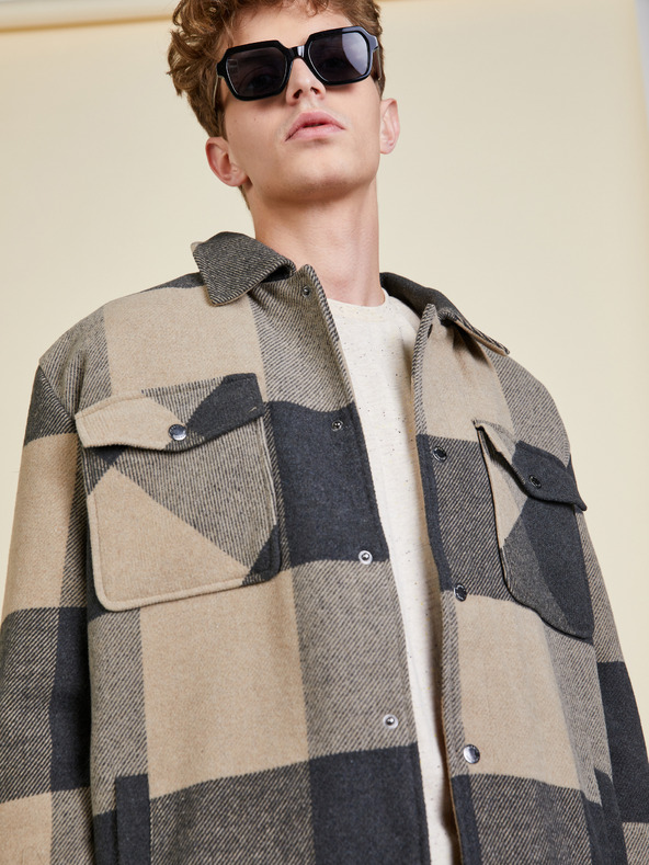 ZOOT.lab Tricou cu mânecă lungă bej ZOOT.lab