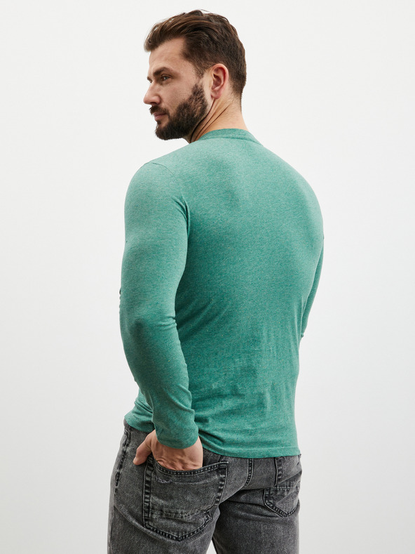 ZOOT.lab Cămașă cu nasturi verde pentru bărbați ZOOT.lab Diego