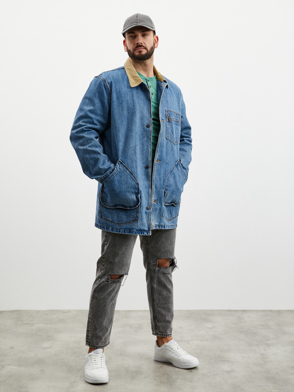 ZOOT.lab Cămașă cu nasturi verde pentru bărbați ZOOT.lab Diego