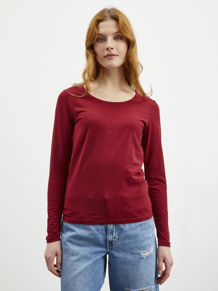 ZOOT.lab Tricou de bază pentru femei ZOOT.lab Mira burgundy