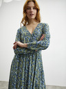 ZOOT.lab Rochie lungă cu model albastru-verde pentru femei ZOOT.lab Eliane