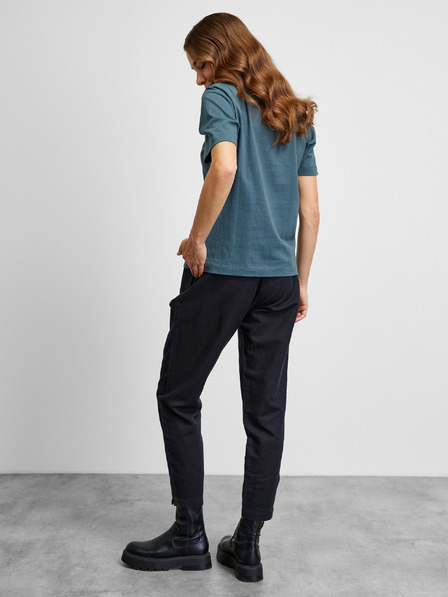 ZOOT.lab Tricou basic cu mânecă scurtă verde închis METROOPOLIS by ZOOT.lab Leora