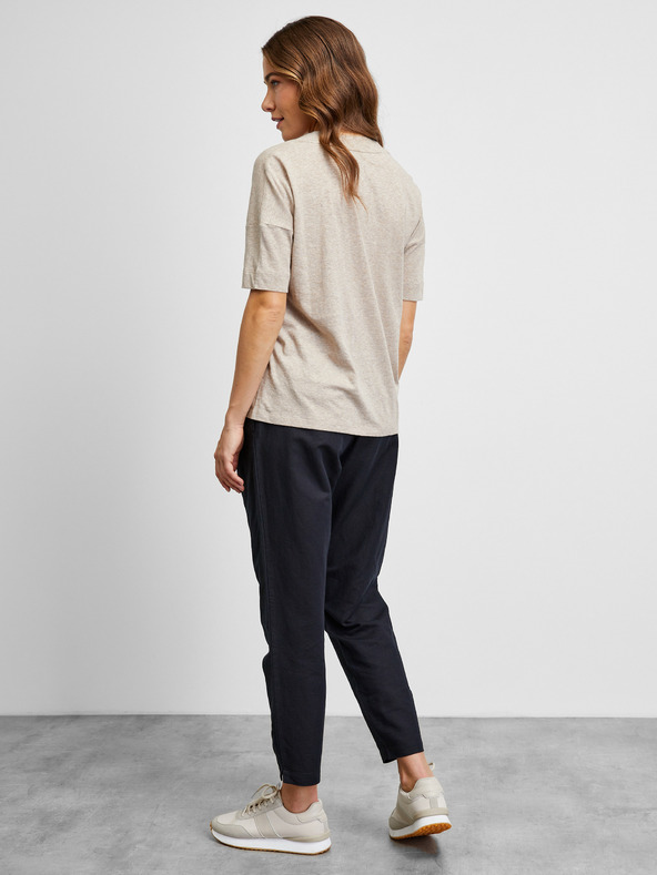 ZOOT.lab Tricou din in bej METROOPOLIS by ZOOT.lab Oprah