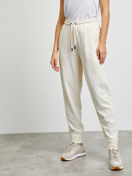 ZOOT.lab Pantaloni de trening crem de bază pentru femei METROOPOLIS by ZOOT.lab Darlyn