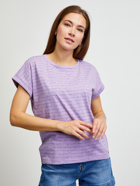 ZOOT.lab Tricou cu model mov deschis ZOOT.lab Runa
