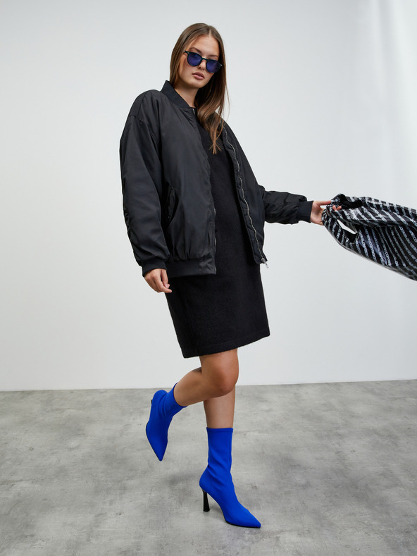 ZOOT.lab Rochie pulover din lână neagră ZOOT.lab Dania