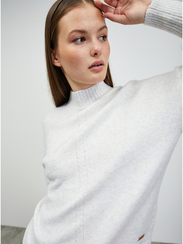 ZOOT.lab Pulover de damă gri deschis ZOOT.lab Elisabet