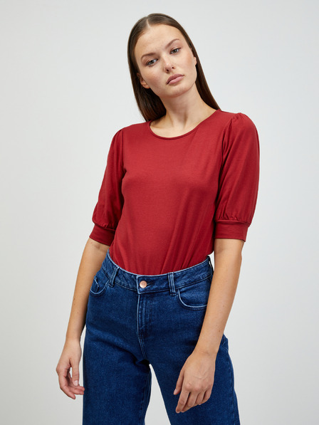 ZOOT.lab Tricou de bază roșu pentru femei ZOOT.lab Shia