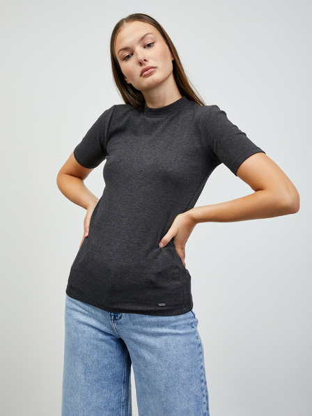 ZOOT.lab Tricou de bază pentru femei gri închis ZOOT.lab Bobbi