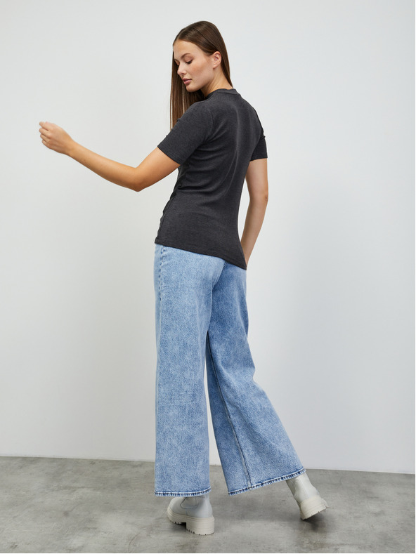 ZOOT.lab Tricou de bază pentru femei gri închis ZOOT.lab Bobbi