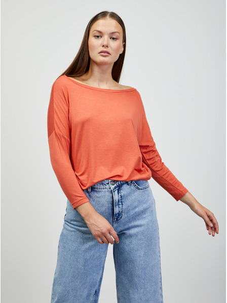 ZOOT.lab Tricou de bază pentru femei Coral ZOOT.lab Leticia