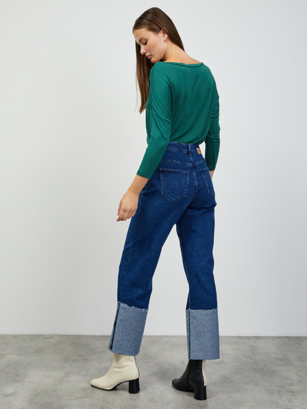 ZOOT.lab Tricou basic pentru femei verde ZOOT.lab Leticia