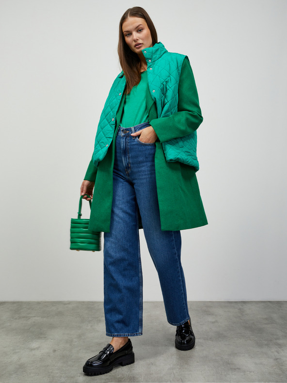 ZOOT.lab Tricou basic verde cu mânecă lungă pentru femei ZOOT.lab Molly