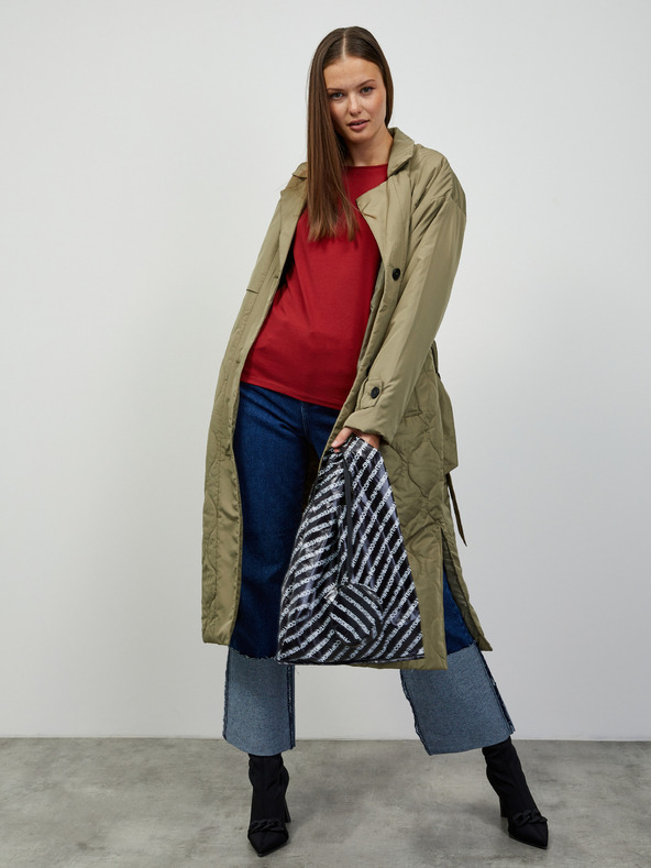 ZOOT.lab Tricou basic roșu pentru femei ZOOT.lab Zion