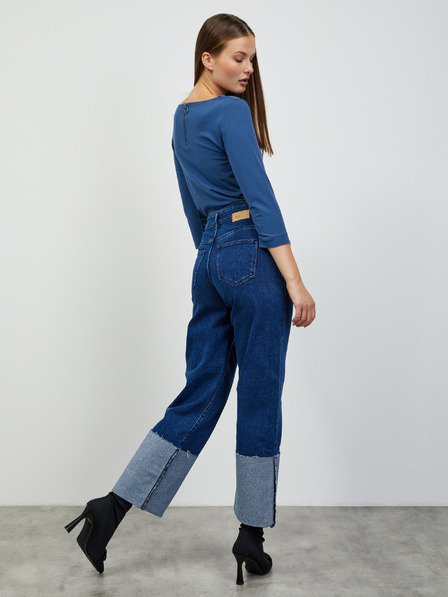 ZOOT.lab Tricou basic albastru pentru femei ZOOT.lab Zion