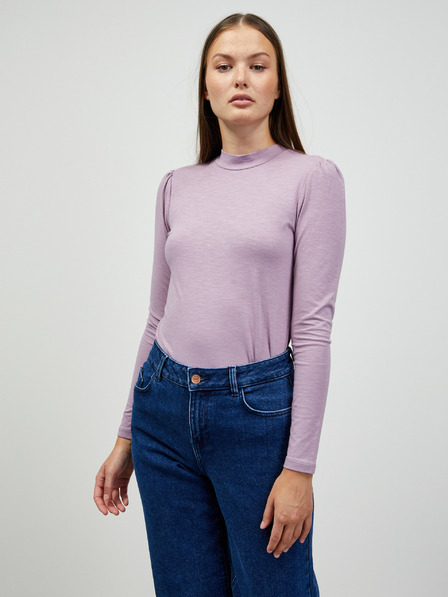 ZOOT.lab Tricou de bază pentru femei ZOOT.lab Lilibet violet deschis