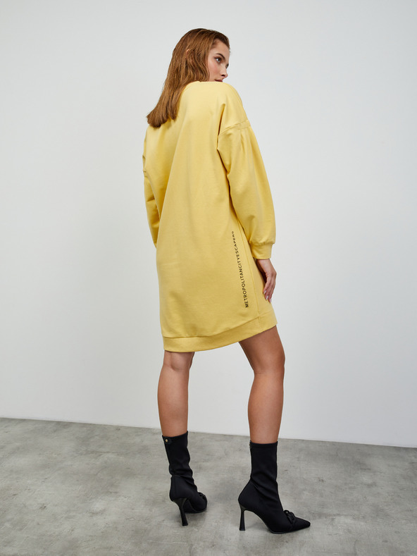 ZOOT.lab Hanorac galben rochie de bază ZOOT.lab Sloane