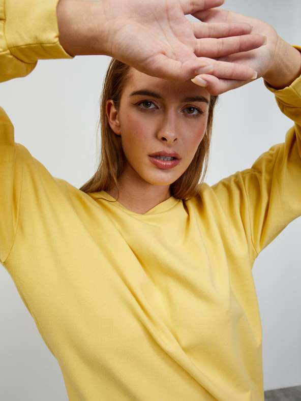 ZOOT.lab Hanorac galben rochie de bază ZOOT.lab Sloane