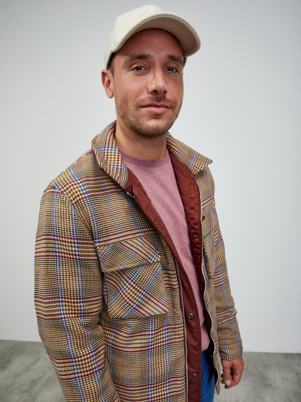 ZOOT.lab Cămașă de bază pentru bărbați roz vechi ZOOT.lab Rex