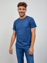 ZOOT.lab Tricou albastru cu model Rowan ZOOT.lab pentru bărbați