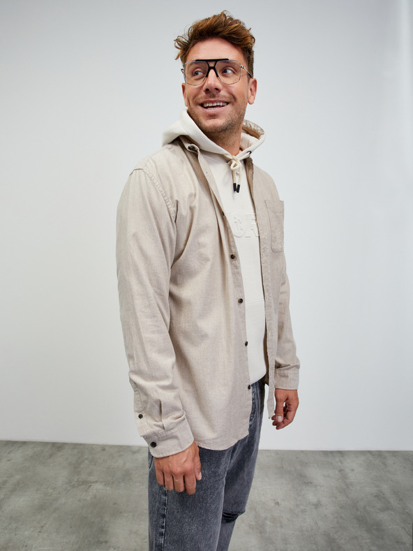 ZOOT.lab Hanorac crem cu glugă pentru bărbați ZOOT.lab Jaxon