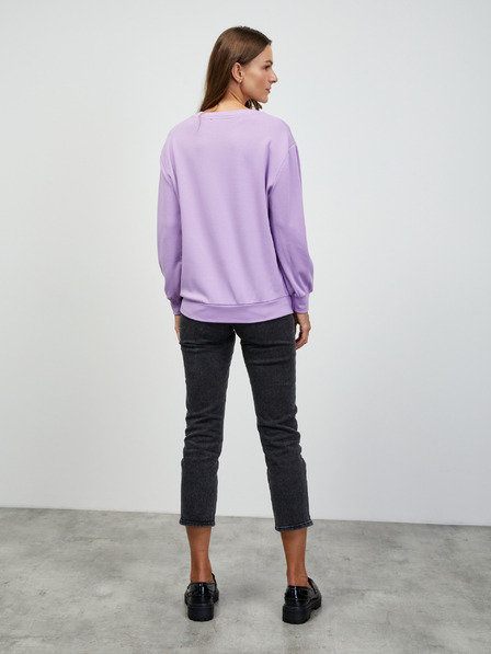 ZOOT.lab Hanorac basic violet deschis pentru femei ZOOT.lab Brooklin