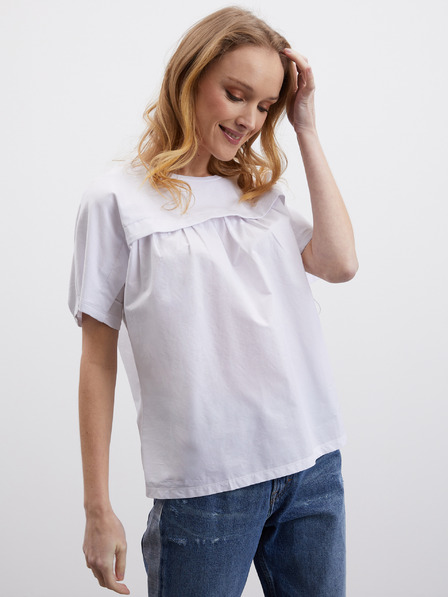 ZOOT.lab Tricou alb pentru femei ZOOT.lab Dana