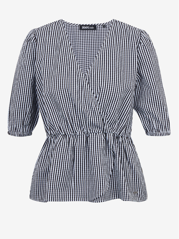 ZOOT.lab Bluză neagră cu dungi pentru femei ZOOT.lab Oline