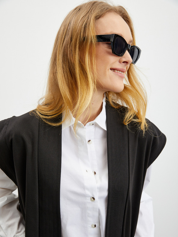 ZOOT.lab Cămașă oversize albă pentru femei ZOOT.lab Rosalinde