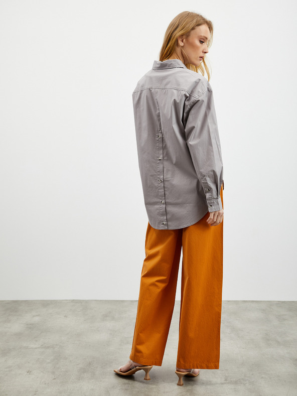 ZOOT.lab Cămașă supradimensionată pentru femei, gri deschis ZOOT.lab Rosalinde