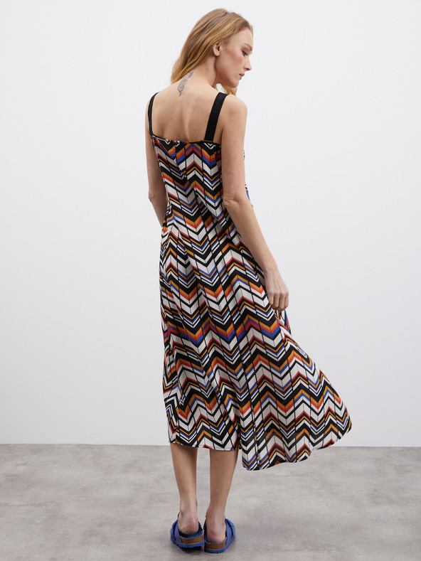 ZOOT.lab Bustă pentru femei albă și neagră cu model ZOOT.lab Nichel