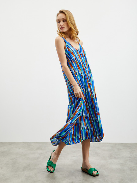 ZOOT.lab Rochie midi cu model albastru pentru femei ZOOT.lab Mari